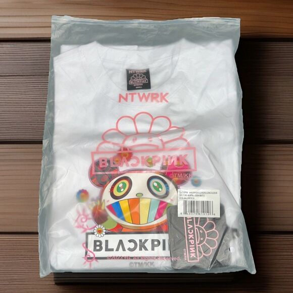 NTWRK BlackPink X Takashi Murakami Flower Garden Long Sleeved Unisex Size Small - Picture 3 of 6